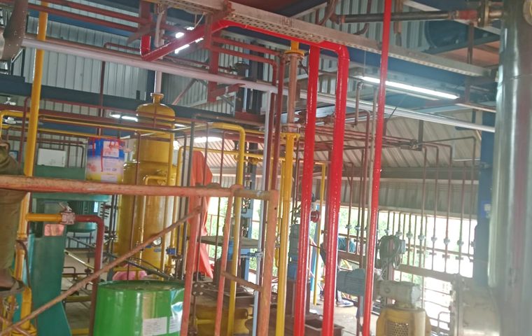 Cottonseed oil refinery, Benin